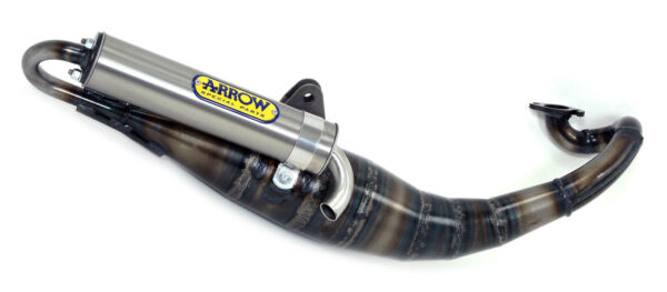 ARROW Extreme WHITE scooter exhaust for Gilera Runner 50 1997-2009