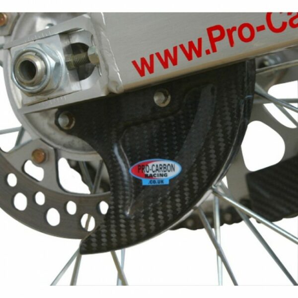 PRO-CARBON Kohlefaser Bremsscheibenschutz - Hinten für Yamaha YZ-F 250 2004-2021