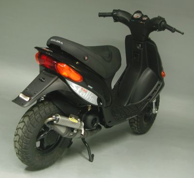 ARROW Extreme DARK scooter exhaust for Gilera Stalker 50 1997-2002