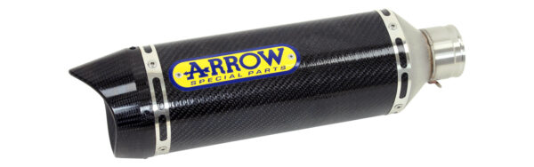 ARROW Thunder aluminium Dark silencer for Arrow collectors for Keeway RKV 125 2011-2015
