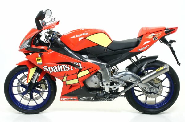 ARROW Street 2T exhaust interchangeable with the original for Aprilia RS 125 2007-2012