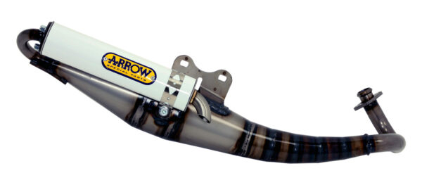 ARROW Extreme WHITE scooter exhaust for Gilera Stalker 50 1997-2002