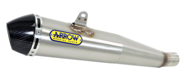 ARROW Pro-Racing silencer with steel end cap for Yamaha XJR 1300 2007-2017