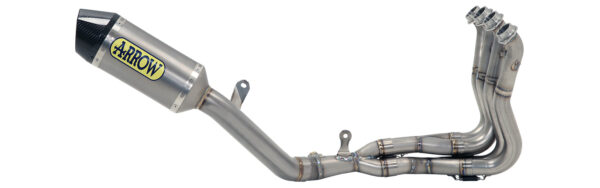 ARROW Half system racing - Race-Tech titanium silencer + titanium link pipe ø60mm. for Yamaha YZF-R1 1000 2015-2016