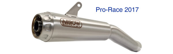 ARROW Pro-Race Nichrom Dark silencer for Kawasaki Z 900 E 900 2017-2020