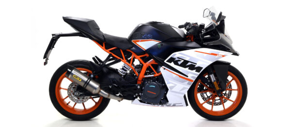 ARROW Non catalized mid-pipe for KTM RC 125 2017-2020
