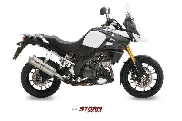 STORM OVAL Slip-on für Suzuki DL V-Strom 1000 2014-2020