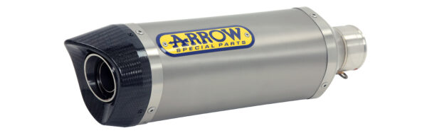 ARROW Street Thunder aluminium silencer with steel end cap for Kawasaki Z 900 900 2020-2021