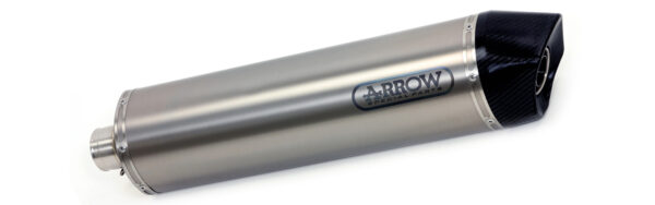 ARROW Maxi Race-Tech Approved titanium silencer with carby end cap for Yamaha XT-Z Supertenere 1200 2010-2020