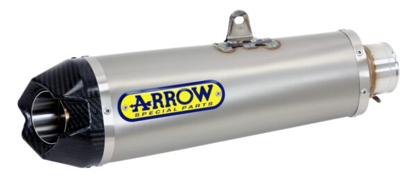 ARROW Works Titanium Approved silencer with carby end cap for Kawasaki Z 1000 1000 2010-2013