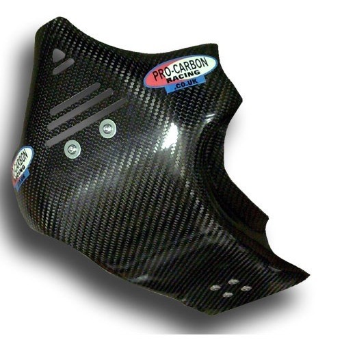 PRO-CARBON Kohlefaser Motorschutzplatte für Suzuki RM-Z 450 2005-2007