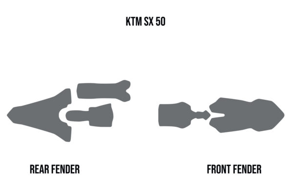 TWIN AIR Schlammfester Schaum für Kotflügel für KTM SX 50 2016-2021