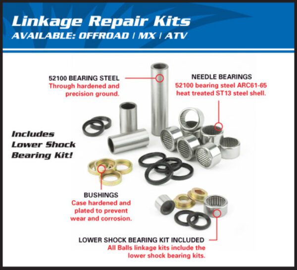 ALL BALLS Suspension Linkage Repair Kit Yamaha TT-R250