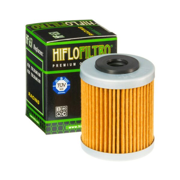 HIFLOFILTRO Oil Filter - HF651 Husqvarna/KTM (HF651)