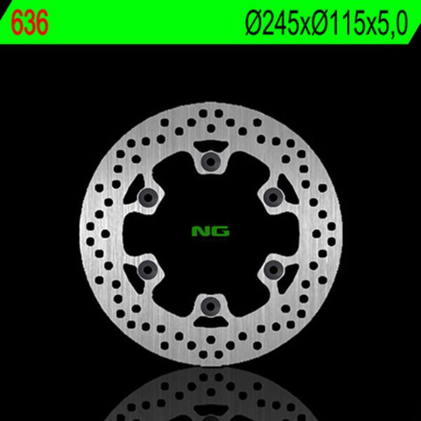 NG BRAKES Fix Brake Disc - 636 (636)