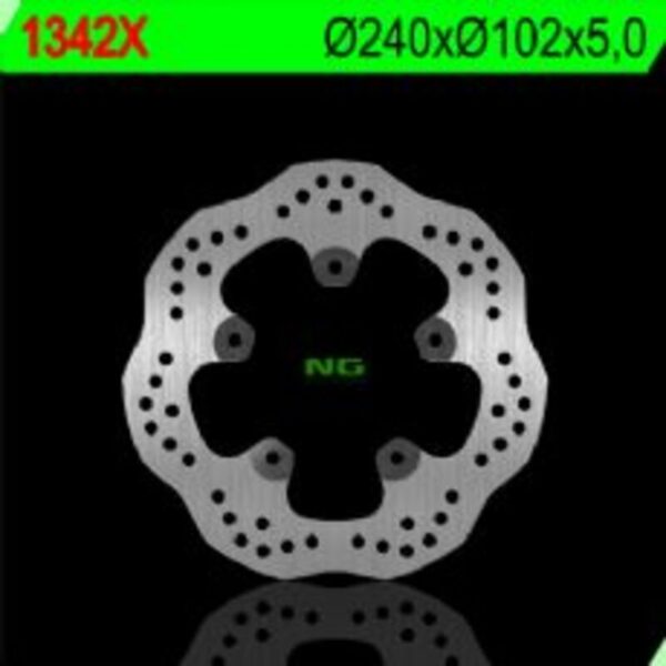 NG BRAKES Petal Fix Brake Disc - 1342X (1342X)