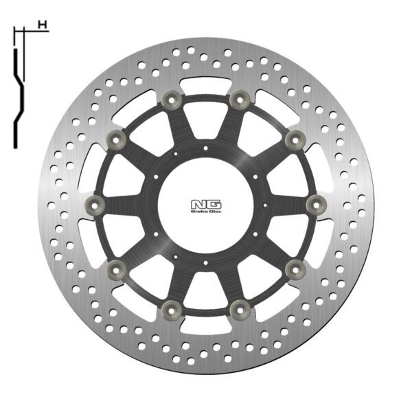 NG BRAKES Floating brake disc - 1446G (1446G)