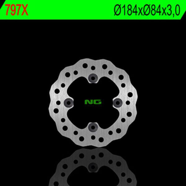 NG BRAKES Petal Fix Brake Disc - 797X (797X)