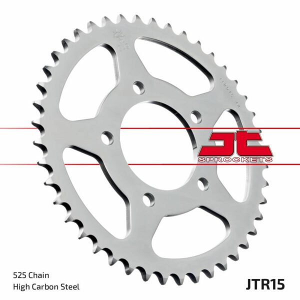 JT SPROCKETS Steel Standard Rear Sprocket 15 - 525 (JTR15.44)