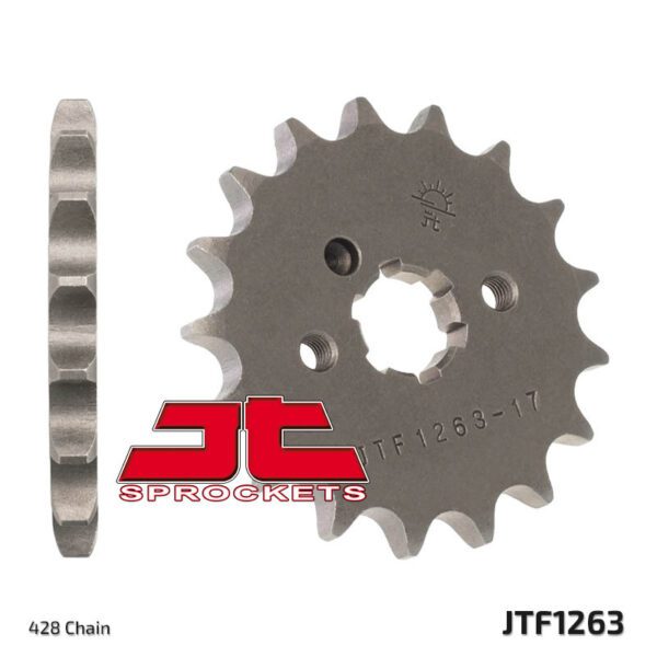 JT SPROCKETS Steel Standard Front Sprocket 1263 - 428 (JTF1263.14)