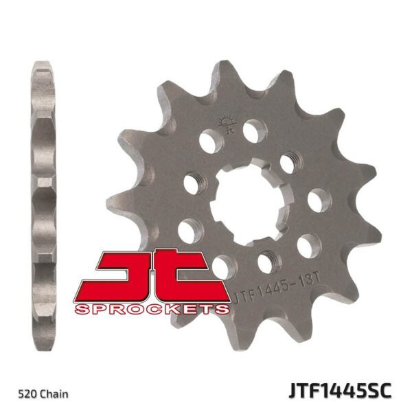 JT SPROCKETS Steel Self-Cleaning Front Sprocket 1445 - 520 (JTF1445.13SC)