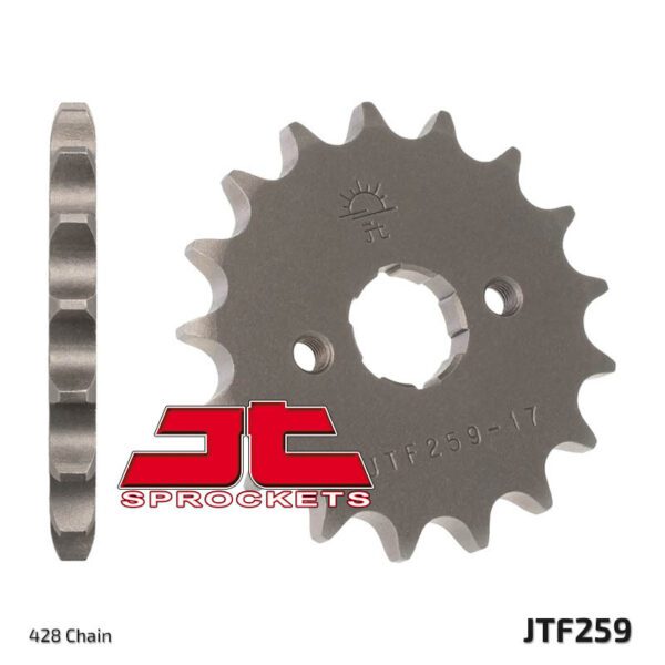 JT SPROCKETS Steel Standard Front Sprocket 259 - 428 (JTF259.14)