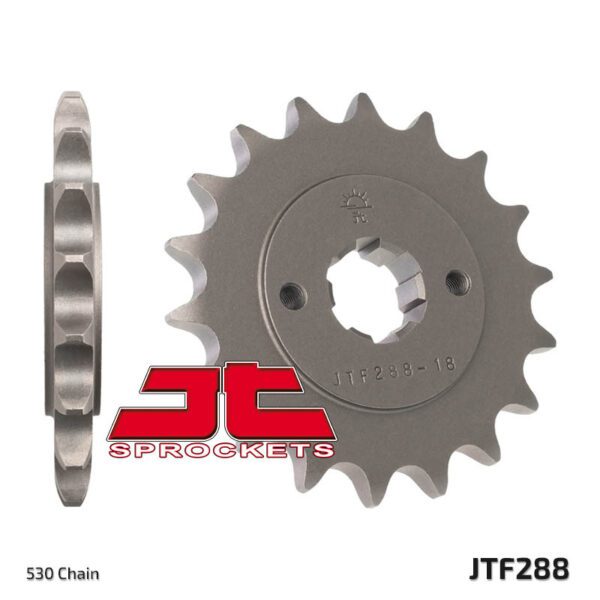 JT SPROCKETS Steel Standard Front Sprocket 288 - 530 (JTF288.18)
