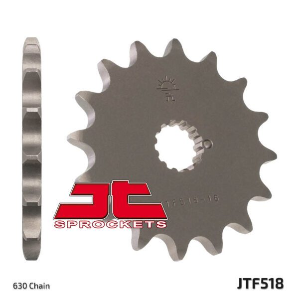 JT SPROCKETS Steel Standard Front Sprocket 518 - 630 (JTF518.13)