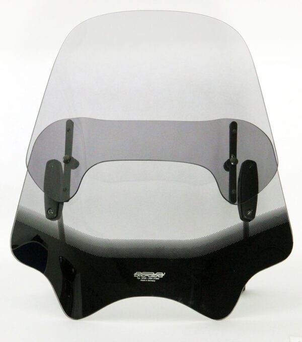 MRA Varioscreen Naked Bike VNB-A Windshield with spoiler - (4025066142637)