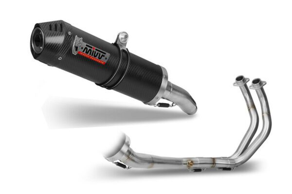 MIVV Oval Full Exhaust System - Yamaha MT-07 (00.73.Y.044.L3C)
