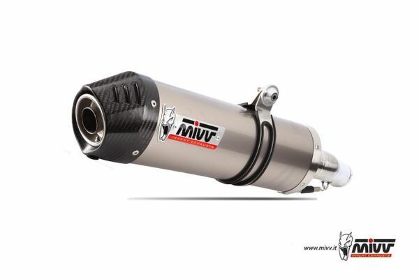 MIVV Oval Full Exhaust System - Yamaha Tracer 900 (Y.049.L4C)