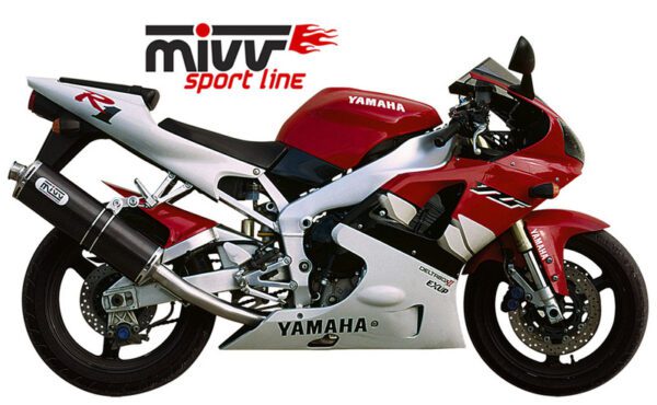 MIVV Oval Classic Slip-On Carbon Yamaha R1 (Y.001.L3)