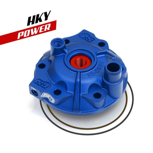 S3 Power Cylinder Head & Insert Kit High Compression - Blue KTM/Husqvarna (PWR-985TPI-250-U)