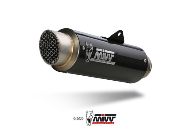 MIVV GP Pro Full Exhaust System - Carbon/Stainless Steel Yamaha MT-09/SP/FZ-09 (Y.066.L2P)