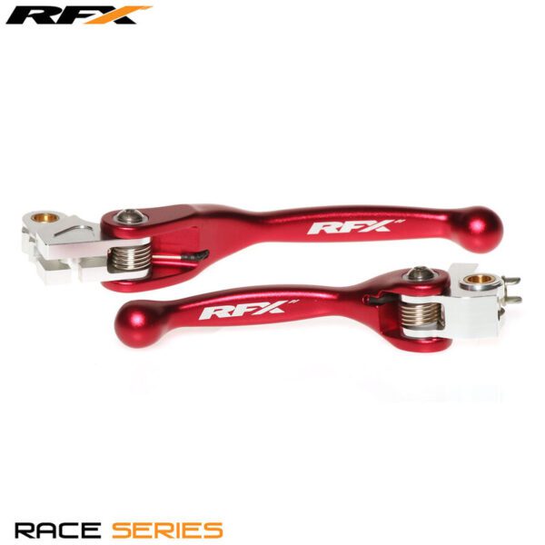 RFX Race Forged Flexible Lever Set (Red) - Honda CRF250/450 (FXFL1010055RD)