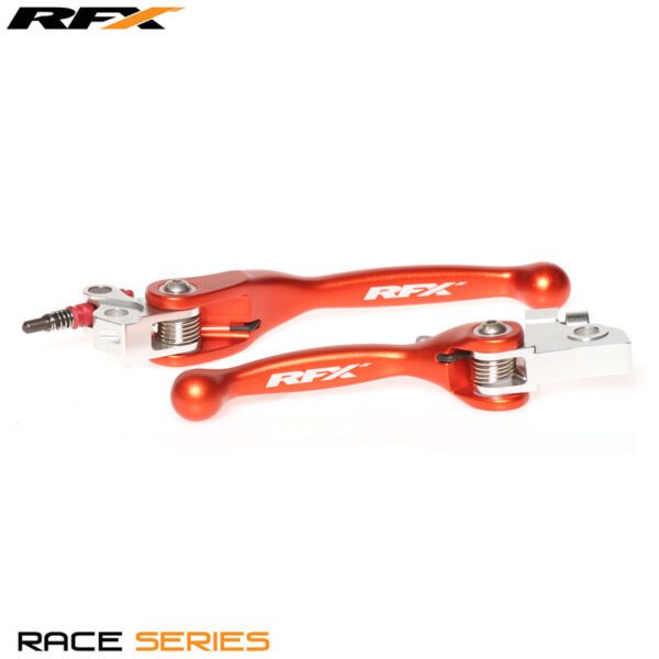 RFX Race Forged Flexible Lever Set (Orange) - KTM SX65/85 (FXFL5000055OR)