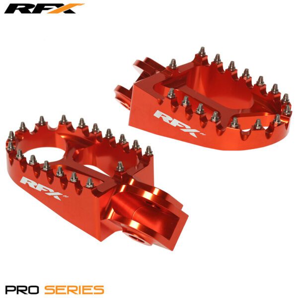 RFX Pro Footrests (Orange) (FXFR5010099OR)