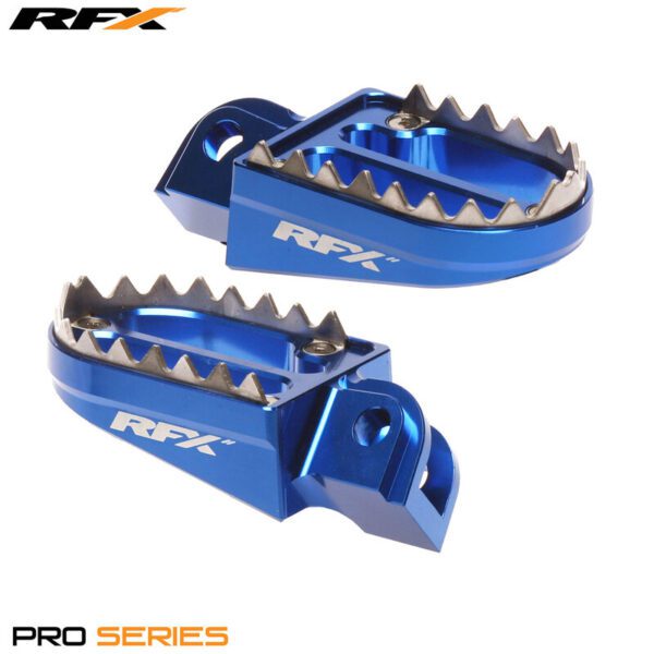 RFX Pro Series 2 Footrests (Blue) (FXFR7020199BU)