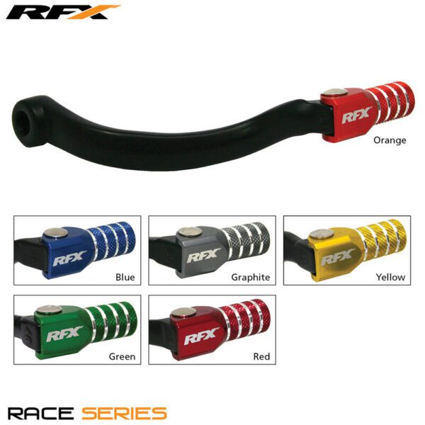 RFX Race Gear Lever (Black/Red) - Honda CR125/250 (FXGP1010055RD)