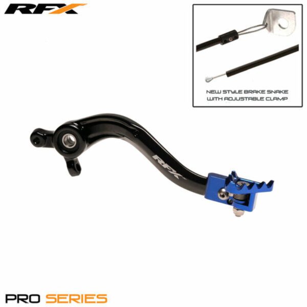 RFX Pro FT Rear Brake Lever (Black/Blue) (FXRB6010099BU)