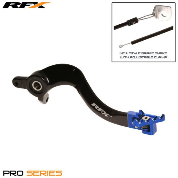 RFX Pro FT Rear Brake Lever (Black/Blue) (FXRB7010099BU)