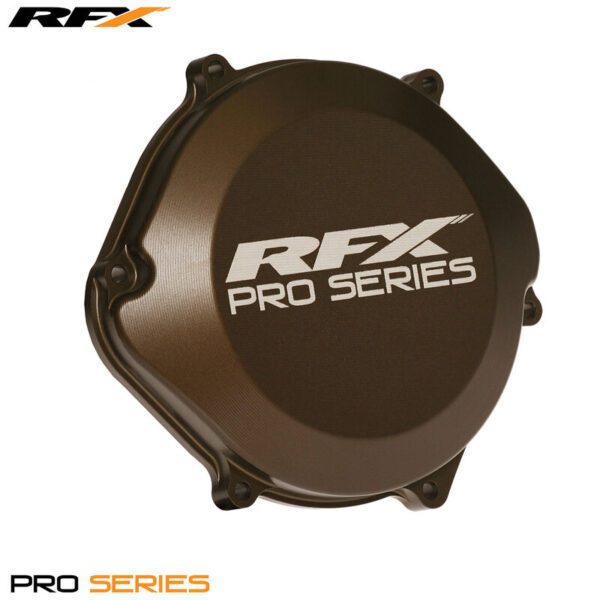 RFX Pro Clutch Cover (Hard Anodised) - Honda CR250/500 (FXCC1030099H2)