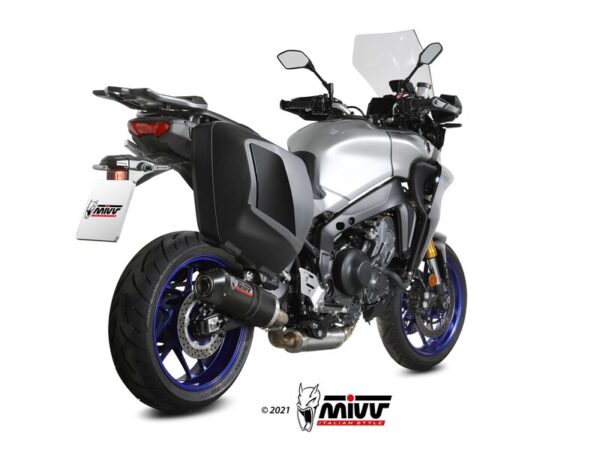 MIVV Oval Full Exhaust System - Yamaha Tracer 9/GT (Y.069.L3C)