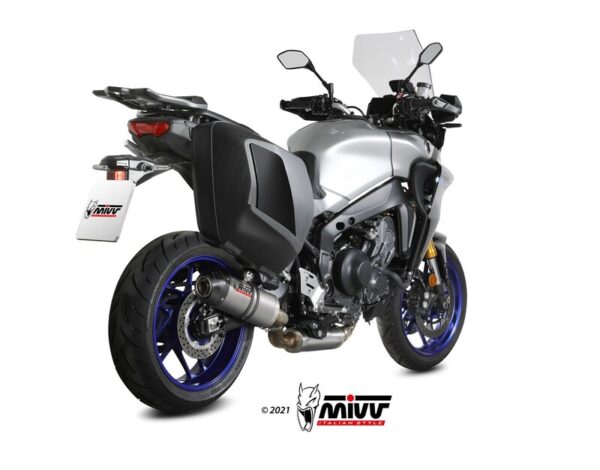 MIVV Oval Full Exhaust System - Yamaha Tracer 9/GT (Y.069.L4C)