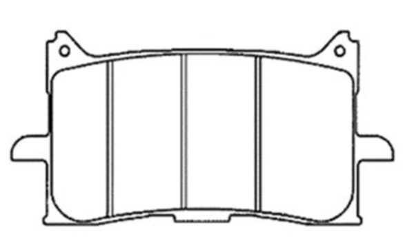 NISSIN Street /Off-Road Sintered Metal Brake pads - 2P-371ST (2P-371ST)