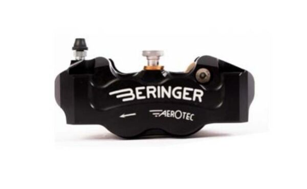 BERINGER Aerotec® Right Radial Brake Caliper 4 pistons caliper - Spacing 100mm Black (4R02AB)