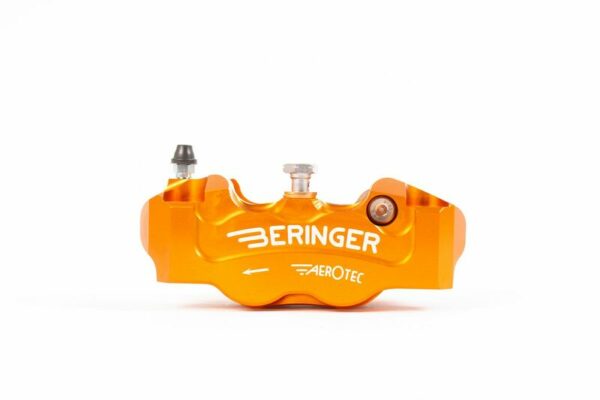 BERINGER Aerotec® Left Radial Brake Caliper 4 Pistons Ø32mm Spacing 108mm Orange (4R11AOMM-S)