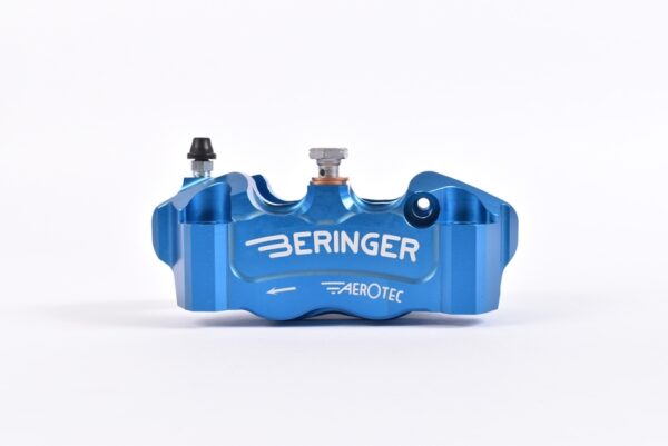 BERINGER Aerotec® Left Radial Brake Caliper 4 Pistons Ø32mm Spacing 108mm Blue (4R12ABL-S)