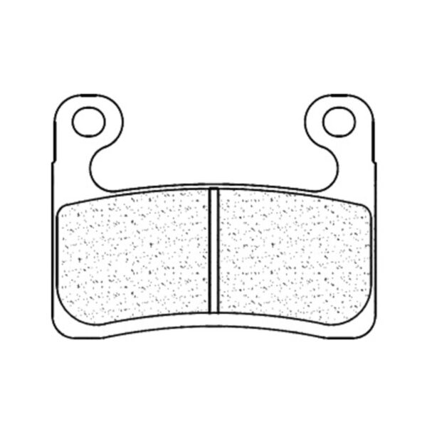 CL BRAKES Street Sintered Metal Brake pads - 1257XBK5 (1257XBK5)