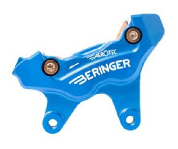 BERINGER Aerotec® MX Left Axial Brake Caliper 4 Pistons Blue (4MXXRC11ABL-SI)